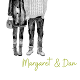 hipsters personalized sticker