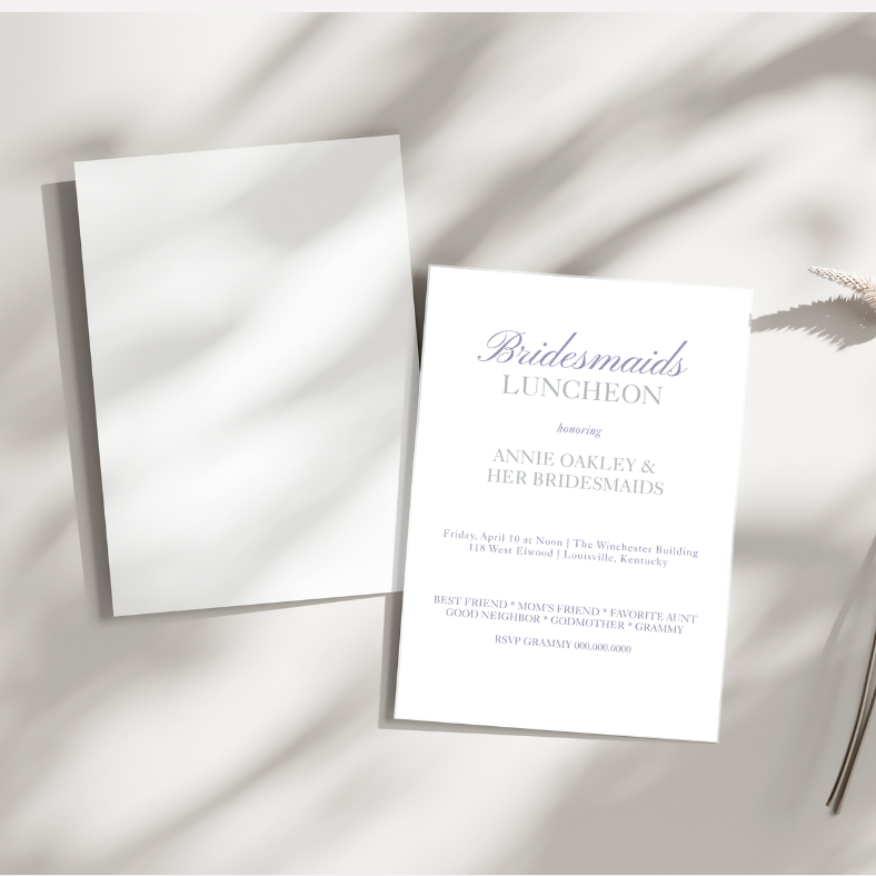 Classic Invitation