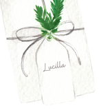 Holiday Gift Tag personalized sticker