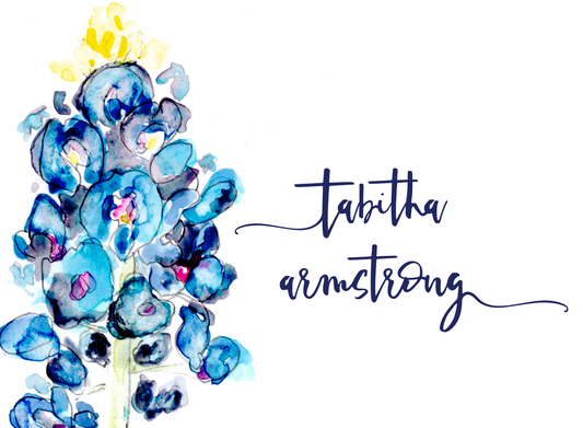 Bluebonnets Enclosure Cards