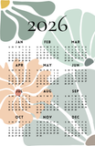 2026 Wall Calendar