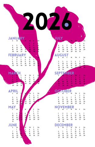 2026 Wall Calendar