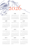 2026 Wall Calendar