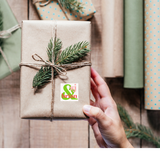 & personalized sticker (holiday)