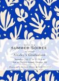 Blue Matisse-y Invitation