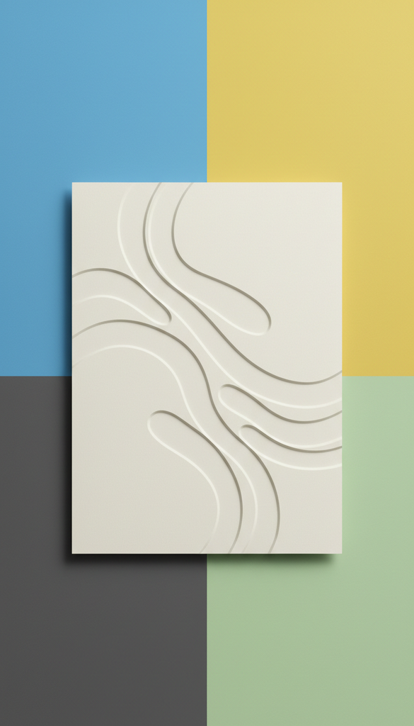 Custom Letterhead With Embossed Name