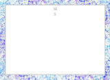 Blue Hyacinth A6 card