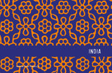 India Block Print stationery