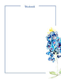 Bluebonnets stationery