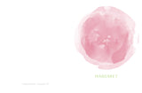 Rose Watercolor stationery