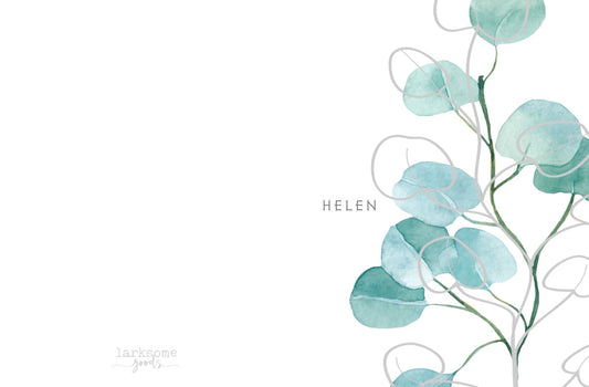 Eucalyptus stationery
