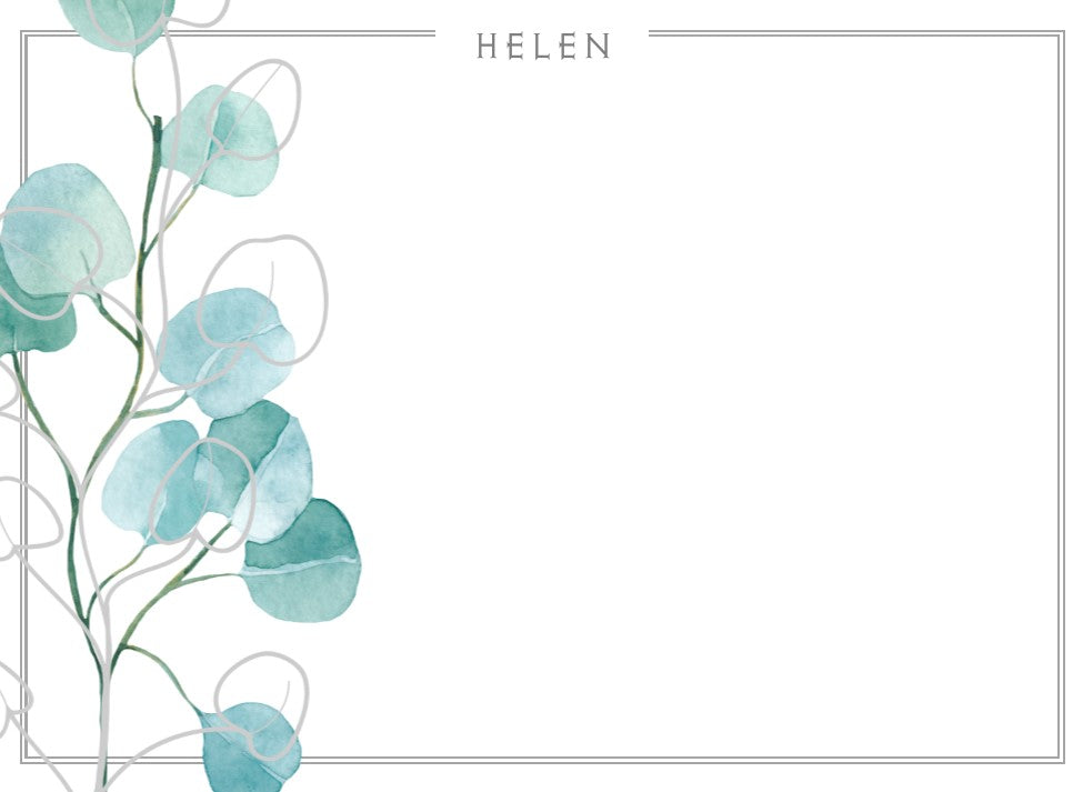 Eucalyptus stationery