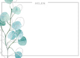 Silver Eucalyptus stationery