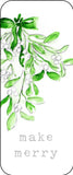 Mistletoe holiday cards