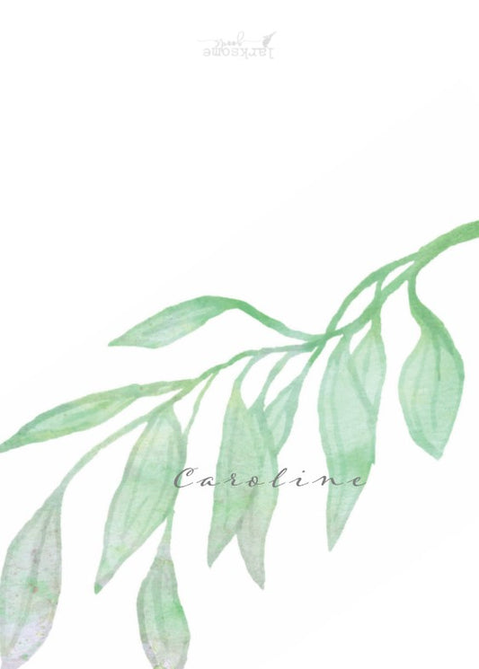 Green Branch enclosure card