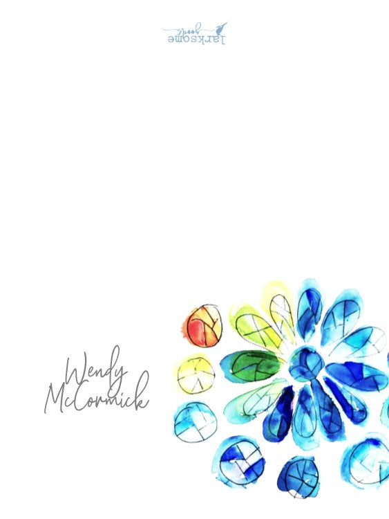 Stained glass window stationery