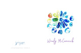 Stained glass window stationery