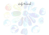 Stained glass window stationery