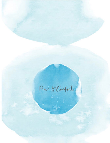 Peace & Comfort note card