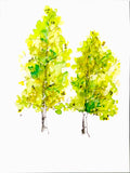 Summer Trees Art Print