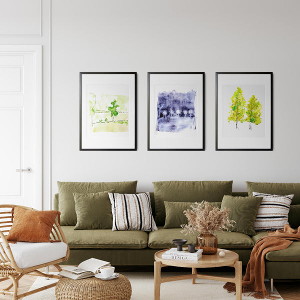 Summer Trees Art Print